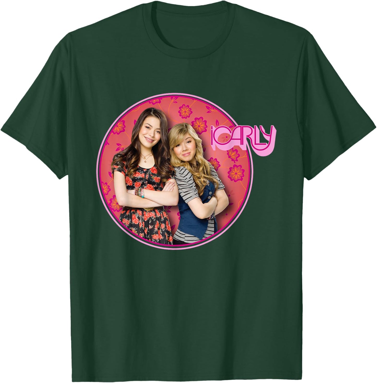 iCarly Floral Sam and Carly T-Shirt - T-Shirt | Forest