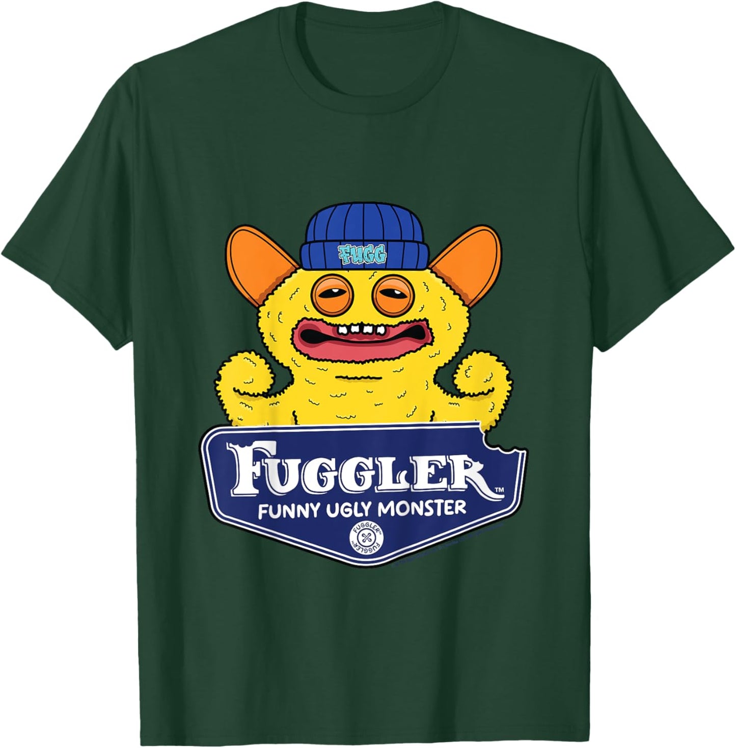 Kids Fuggler Grin Grin Funny Ugly Monsters Kids T-Shirt - T-Shirt | Forest