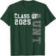 Aunt Senior 2025 Proud Auntie Of A Class Of 2025 Graduation T-Shirt - T-Shirt | Forest