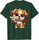 Cute Puppy Love You Sign Language ASL Dog Lover T-Shirt - T-Shirt | Forest