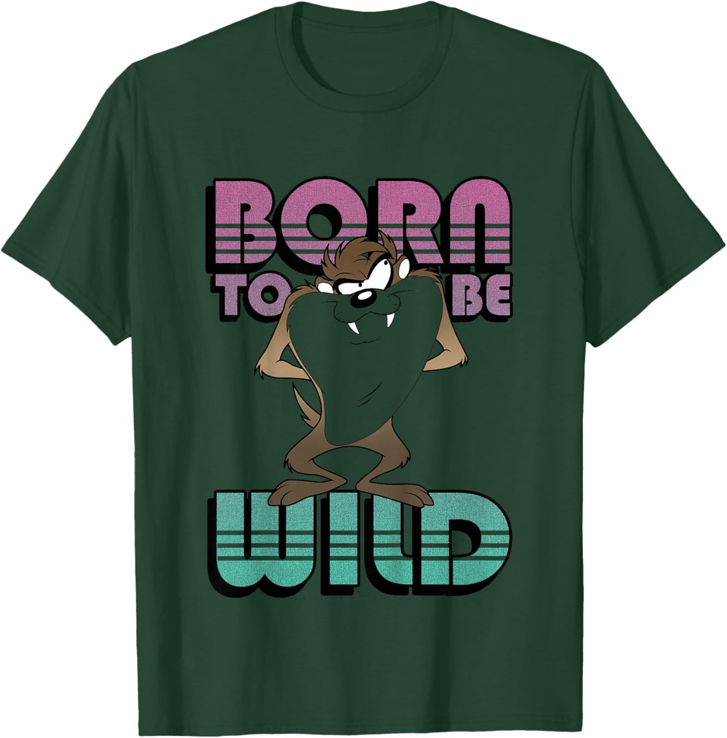 Kids Looney Tunes Taz Born To Be Wild T-Shirt - T-Shirt | Forest