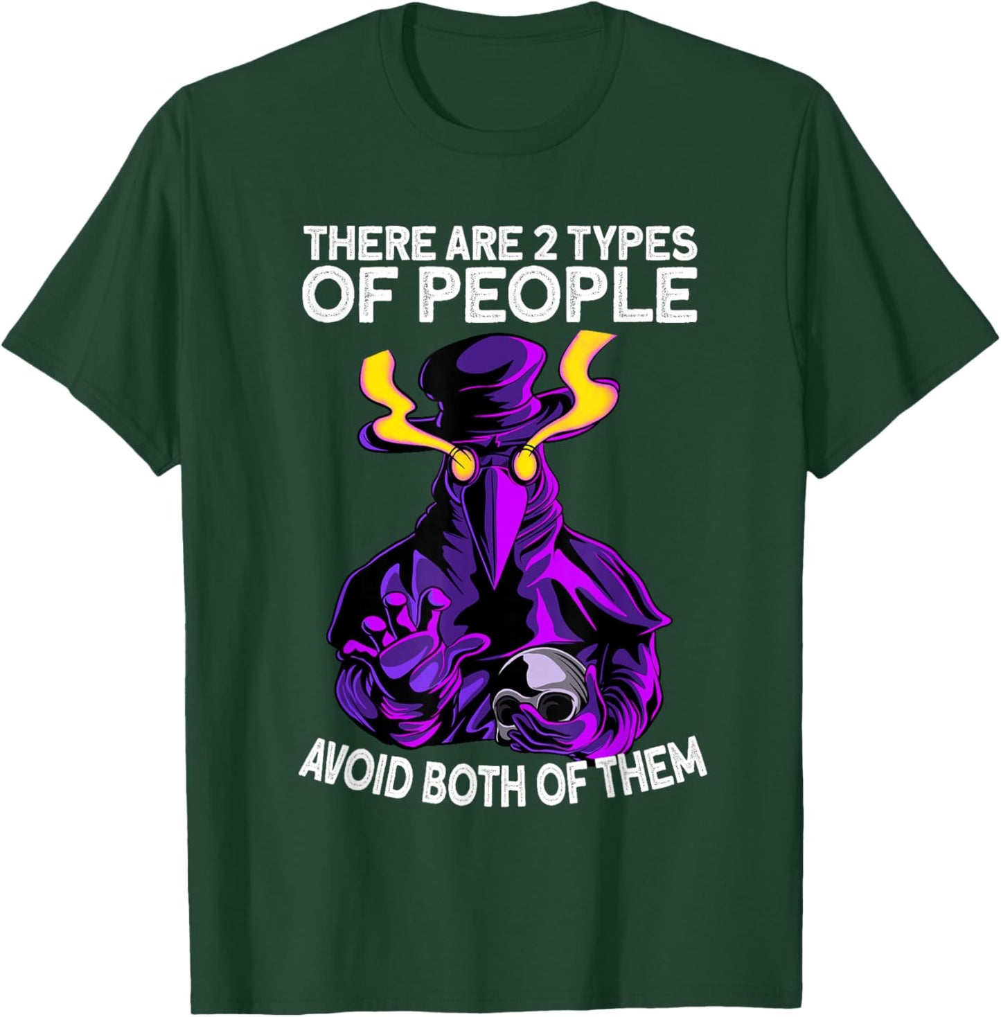 plague doctor Middle Age Medicines T-Shirt - T-Shirt | Forest