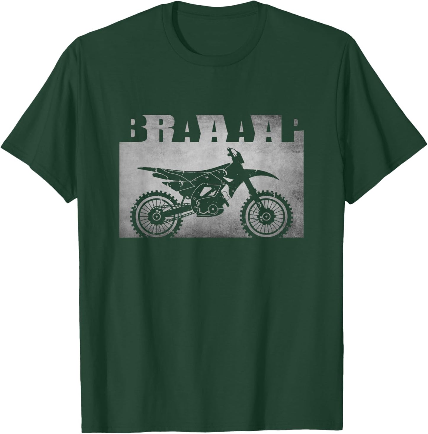 Dirt Bike Motocross Apparel - Dirt Bike Motocross T-Shirt - T-Shirt | Forest