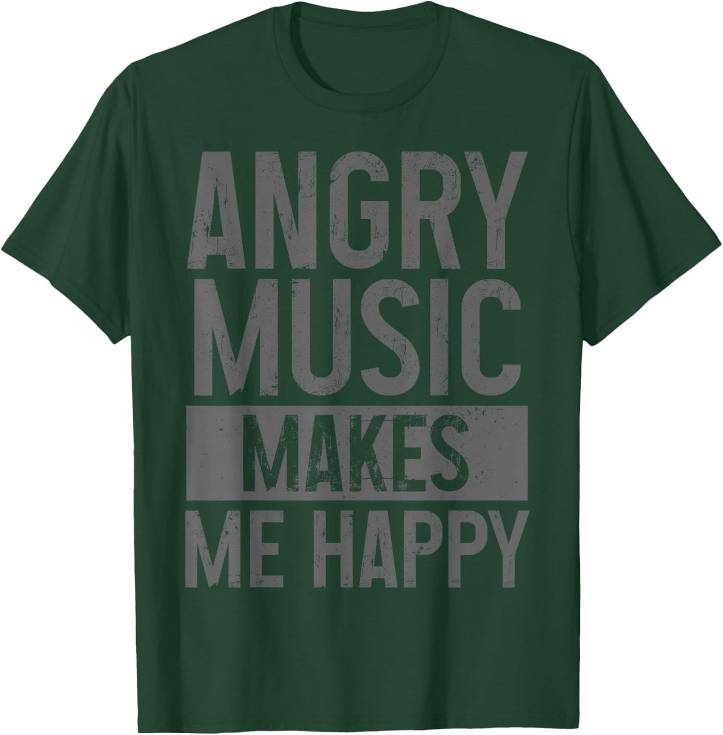Angry Music Heavy Metal Death Metal Metalhead Metal Fan T-Shirt - T-Shirt | Forest