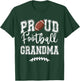 Proud Football Grandma Funny College That's My Nephew T-Shirt - T-Shirt | Forest