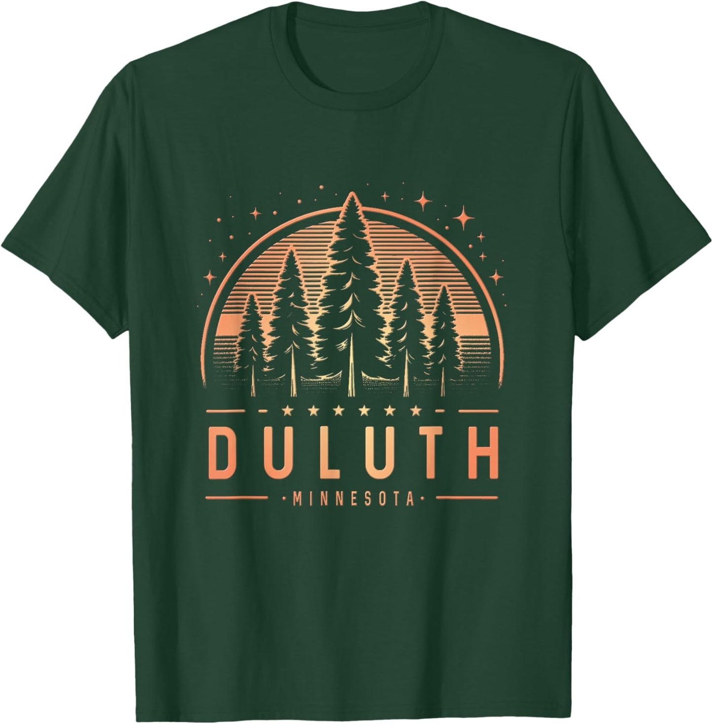 Duluth Minnesota - Duluth MN Trees T-Shirt - T-Shirt | Forest