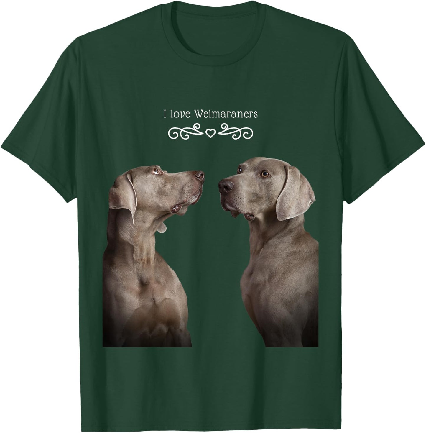 Weimaraner Dog Women Kids T-Shirt - T-Shirt | Forest