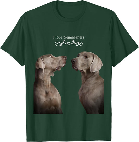 Weimaraner Dog Women Kids T-Shirt - T-Shirt | Forest