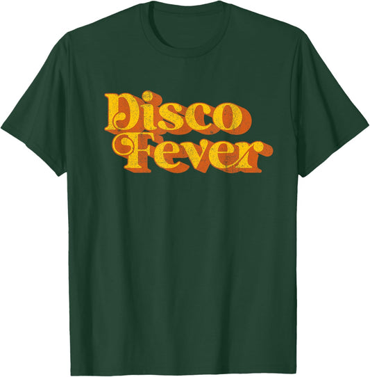 Retro Disco Fever Funny Vintage 60's 70's Party Costume T-Shirt - T-Shirt | Forest