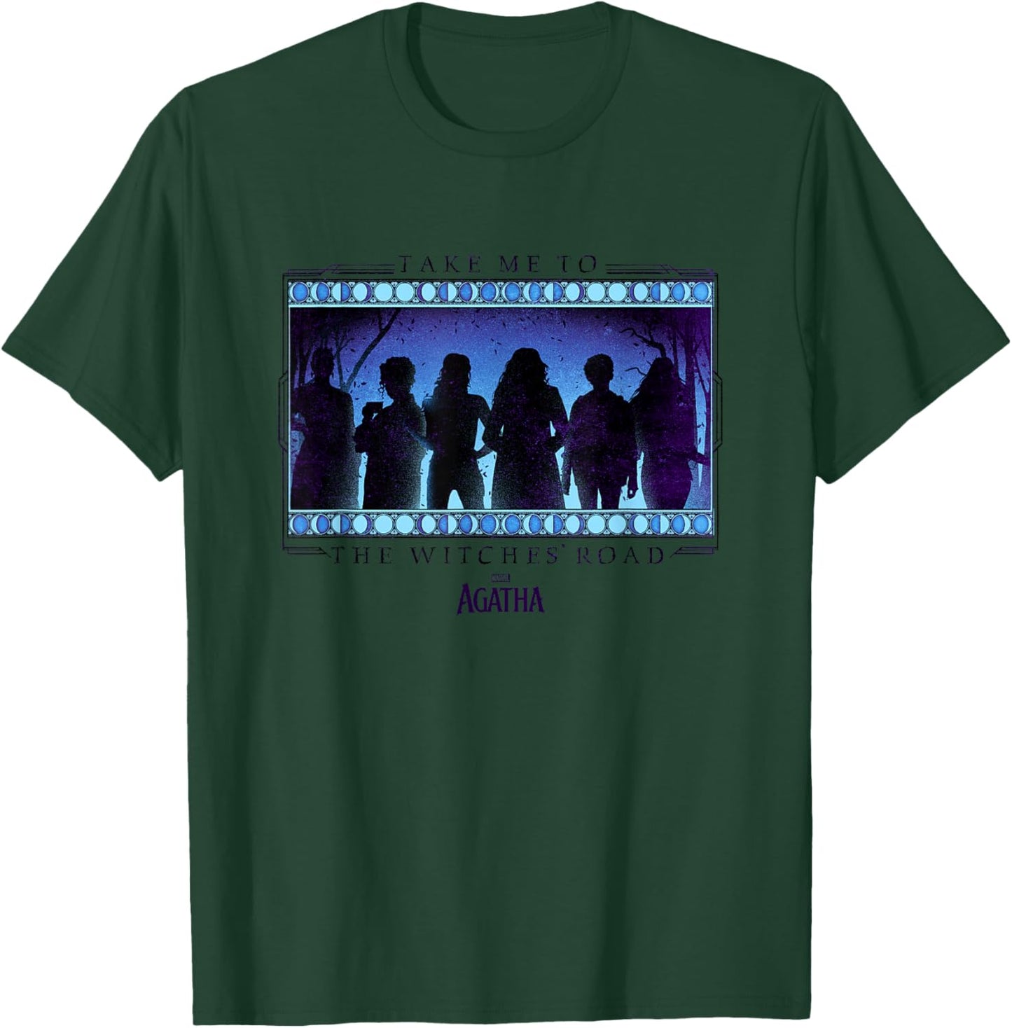 Marvel Agatha All Along Take Me To The Witches' Road T-Shirt - T-Shirt | Forest