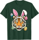 Easter Bunny Tiger Shirt Easter Egg Animal Face Tiger Lover T-Shirt - T-Shirt | Forest