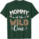 Mommy of the wild one birthday girl matching family party T-Shirt - T-Shirt | Forest