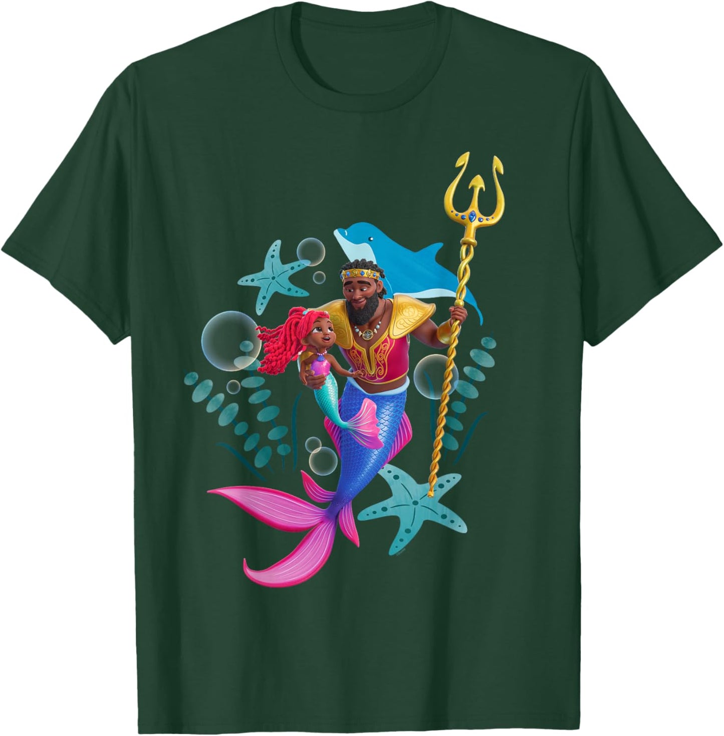 Disney Junior's Ariel & King Triton Father and Daughter T-Shirt - T-Shirt | Forest