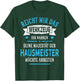 Hausmeister lustig Spruch Majestät Werkzeug Witziges T-Shirt - T-Shirt | Forest