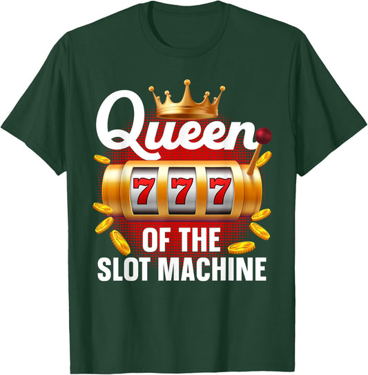 Funny Slot Machine Art Girls Casino Slot Machine T-Shirt - T-Shirt | Forest