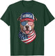 Pit Bull 4th of July US American Flag Pittie Dog Patriotic Men Women Kids T-Shirt - T-Shirt | Forest