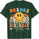 Mimi Of The Birthday Girl Groovy Retro Vintage T-Shirt - T-Shirt | Forest