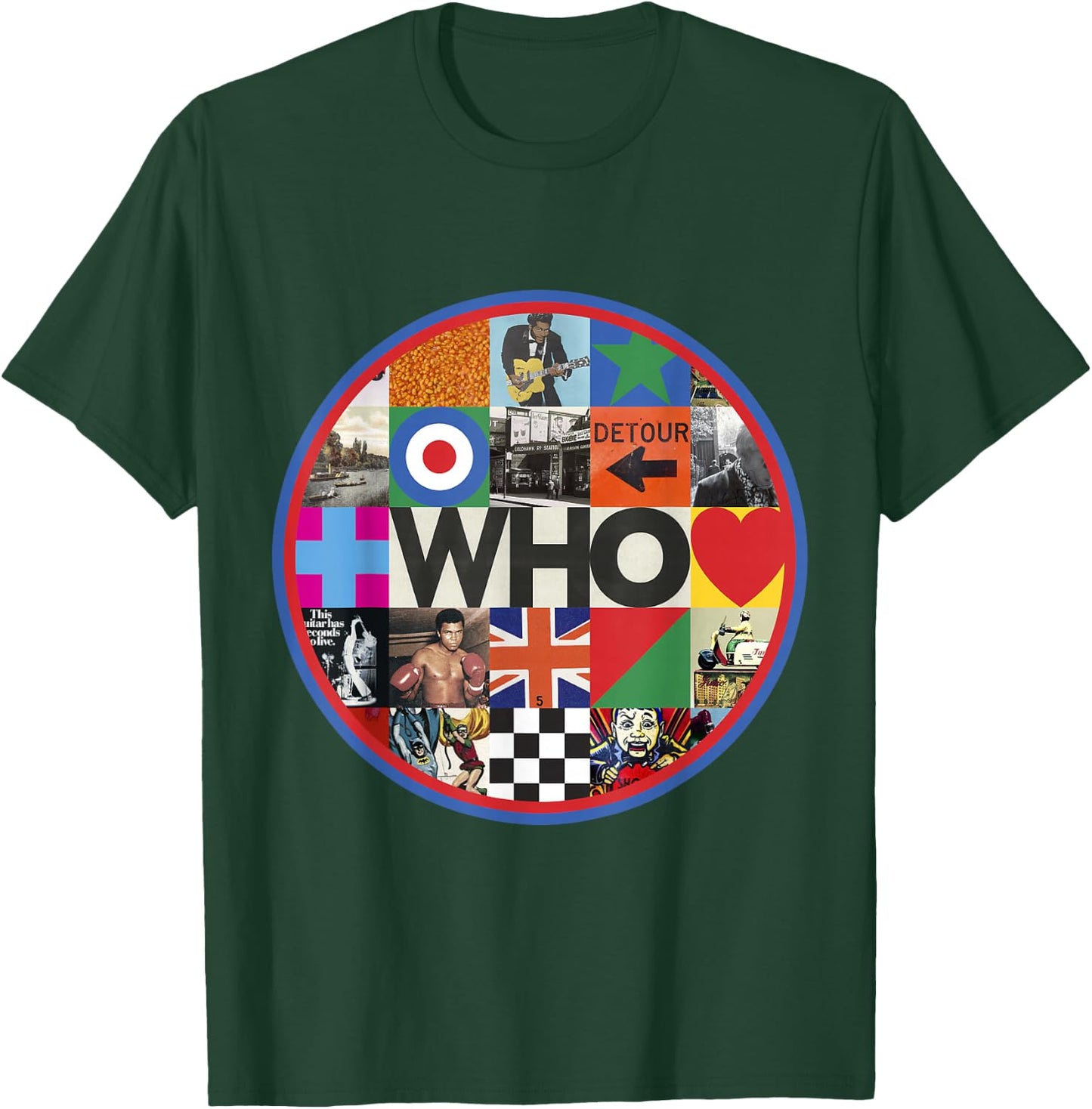 The Who Official 2019 Who Album Cover Circle T-Shirt - T-Shirt | Forest