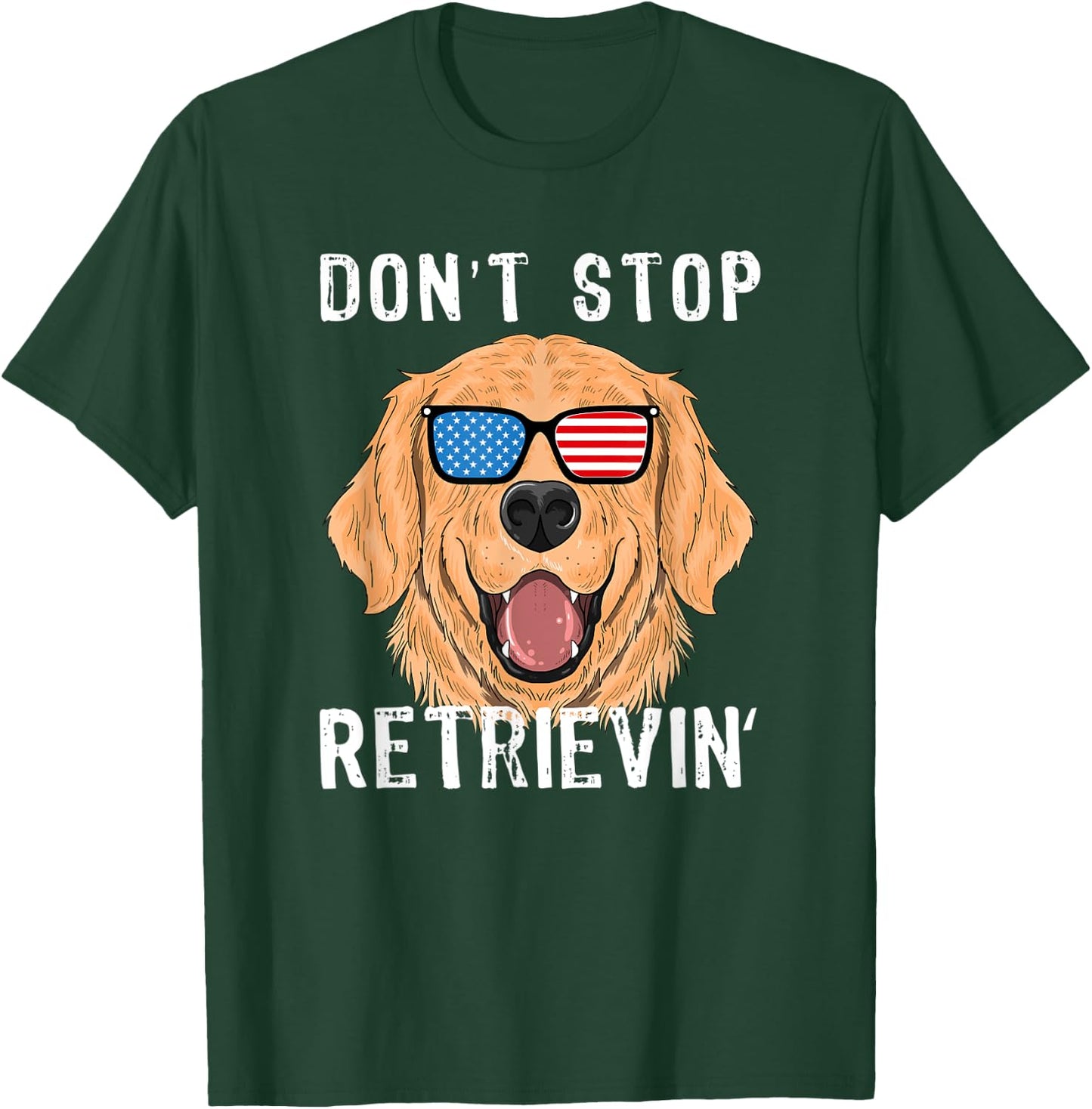 Vintage Don't Stop Retrieving Shirt Retriever Owners T-Shirt - T-Shirt | Forest