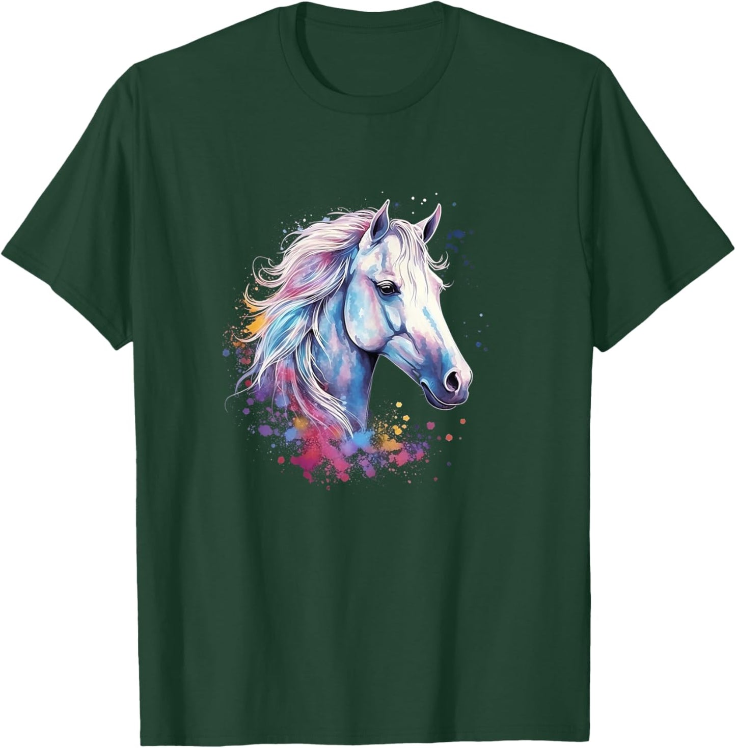 Colorful Horse T-Shirt - T-Shirt | Forest
