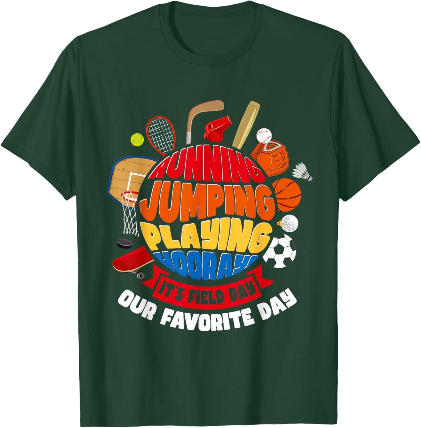 Field Day T-Shirt - T-Shirt | Forest