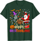 Happy Hallothanksmas Skeleton Pumpkin Turkey Santa Dancing T-Shirt - T-Shirt | Forest