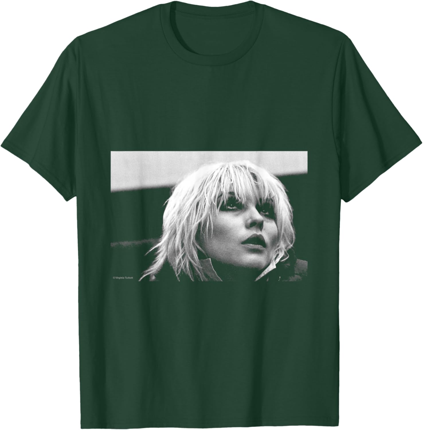 Debbie Harry Blondie Singer by Virginia Turbett T-Shirt - T-Shirt | Forest