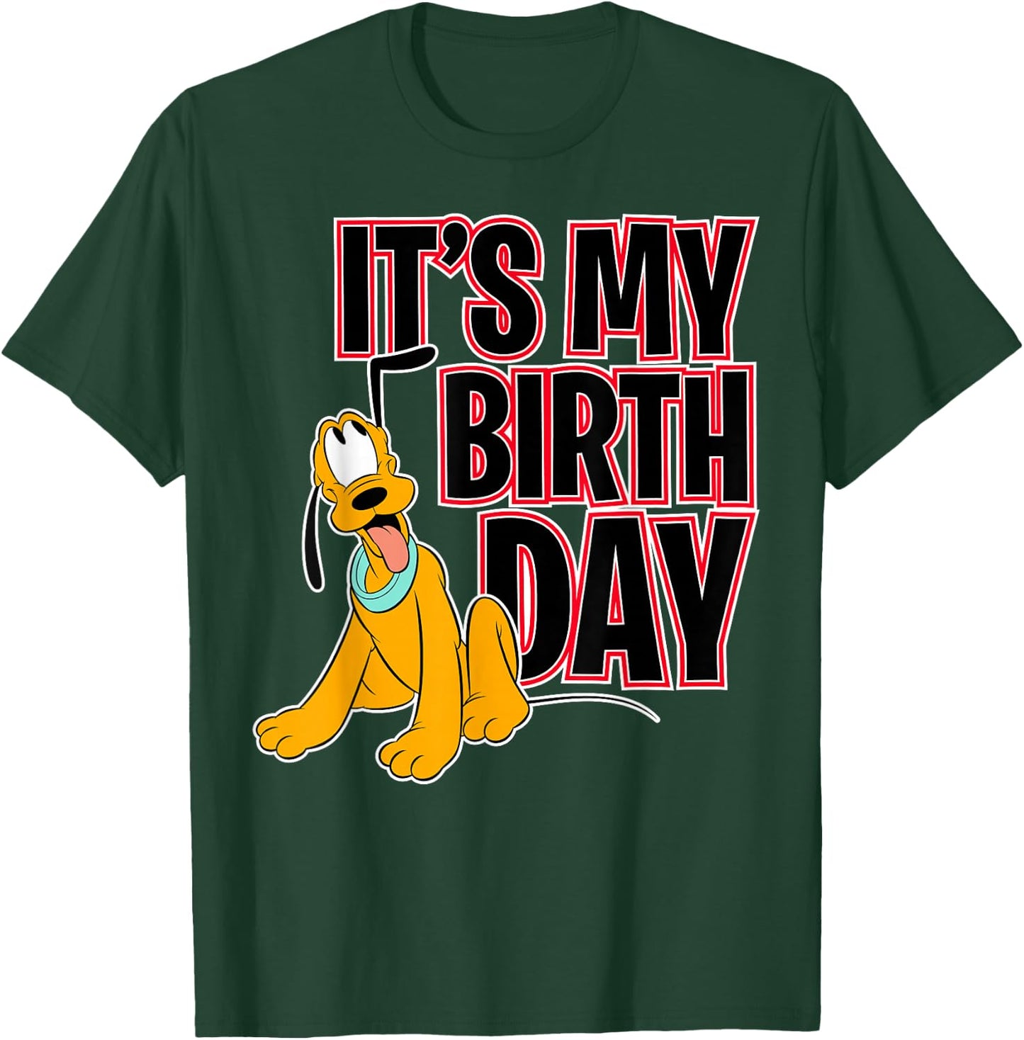 Pluto - Birthday T-Shirt - T-Shirt | Forest