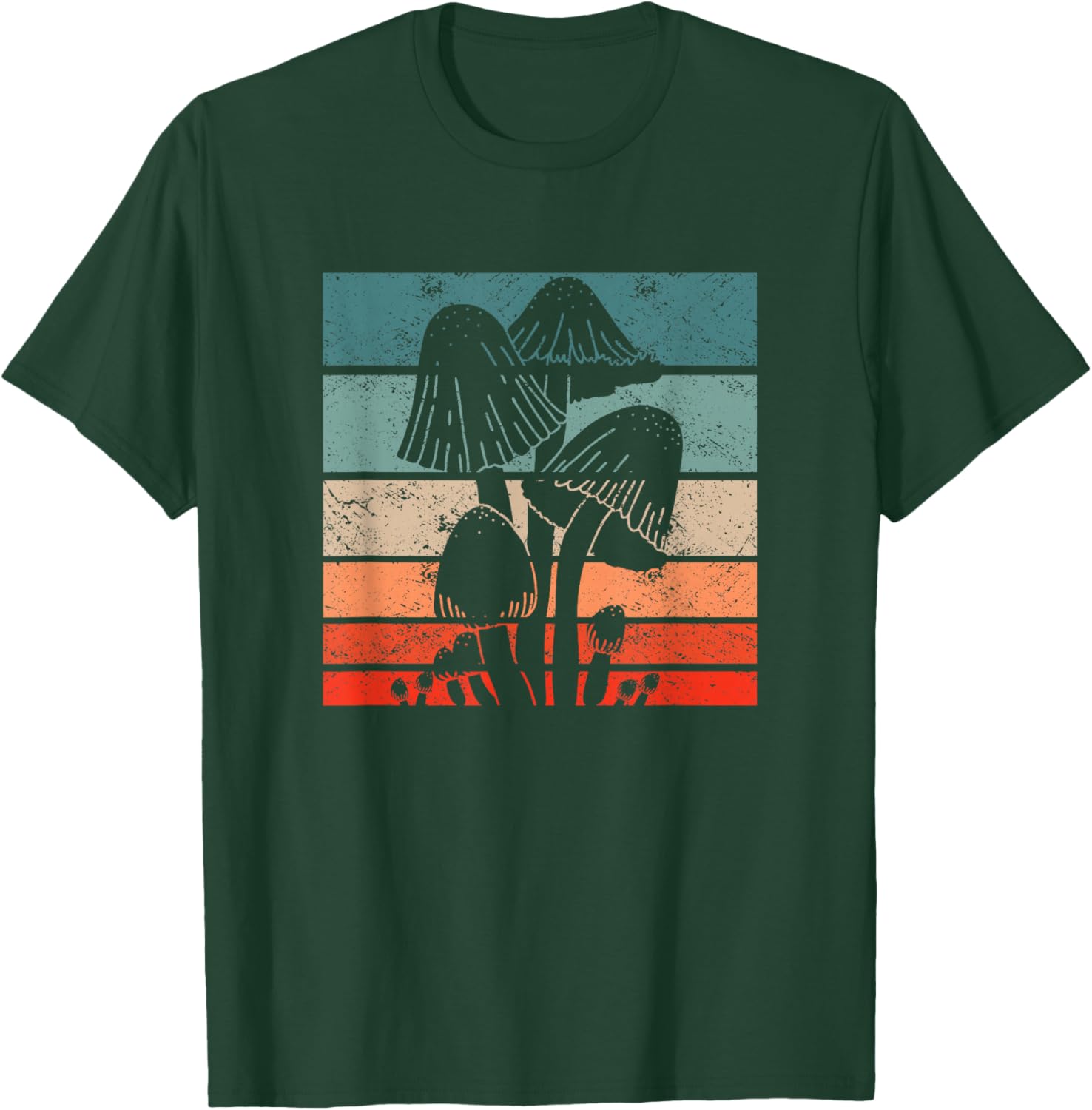 Retro Mushroom Collector Schwammerl - Vintage Mushroom Finder T-Shirt - T-Shirt | Forest