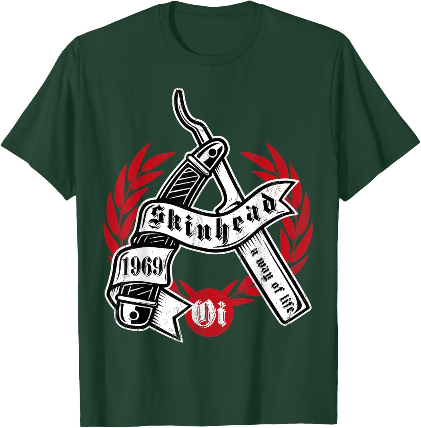Oi Skinhead /Skinhead T-Shirt - T-Shirt | Forest