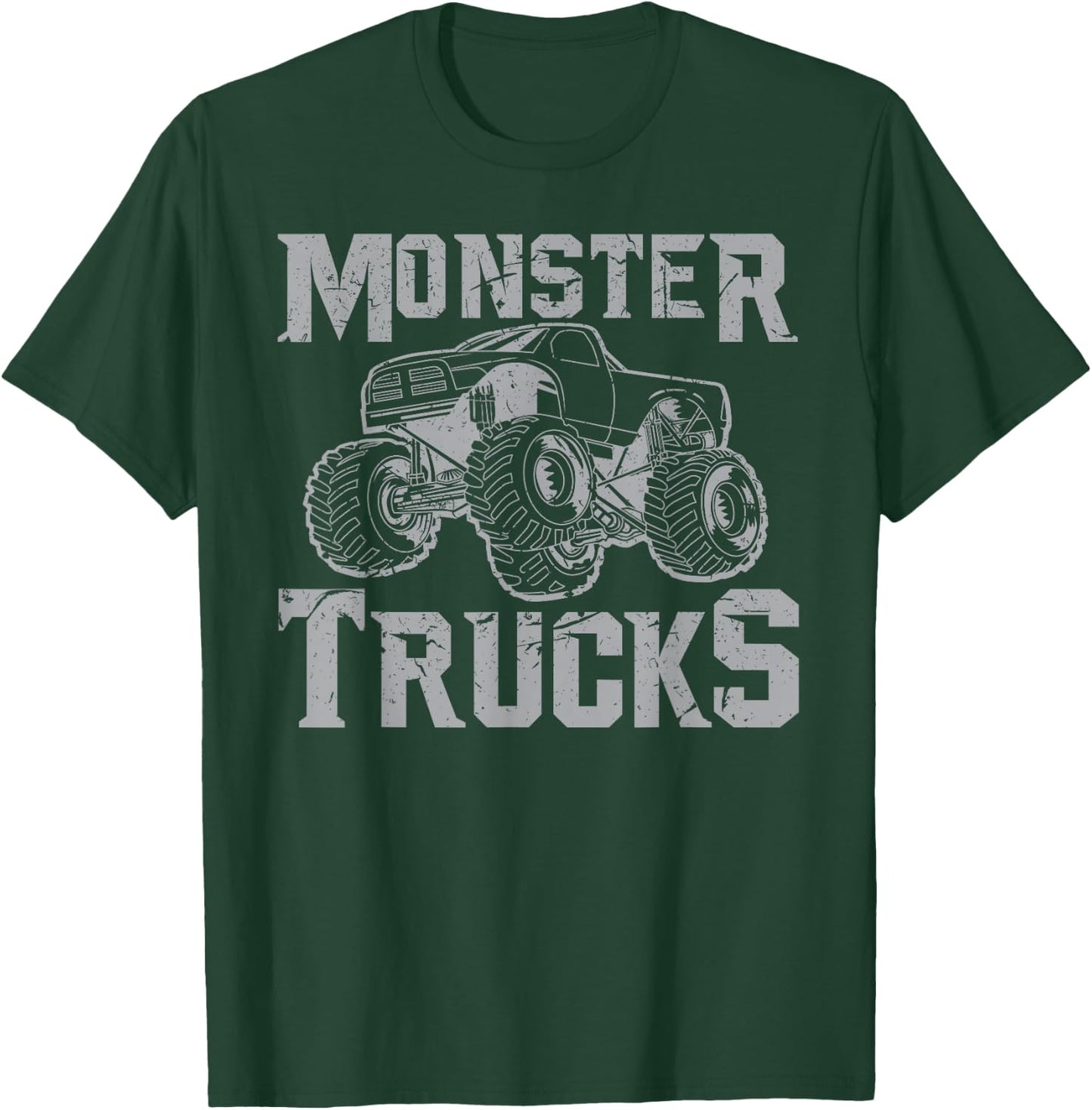 Monster Truck Shirt | Retro Vintage Off Road T-Shirt - T-Shirt | Forest