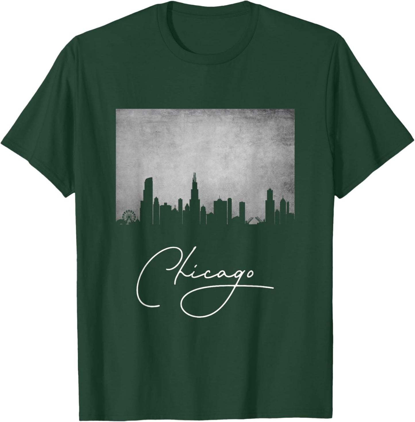 City of Chicago Illinois T-Shirt - T-Shirt | Forest