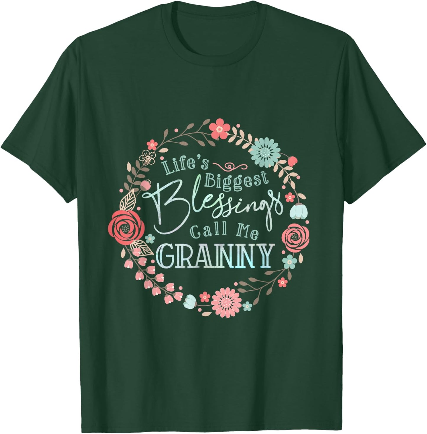 Cute Granny Grandmother Shirt Granny T-Shirt - T-Shirt | Forest