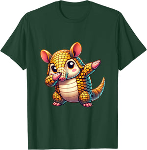 Armadillo Lover Kids Boys Girls Men Funny Armadillo Graphic T-Shirt - T-Shirt | Forest