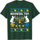 Jewish Cat Shirt Hanukkah Meowzel Tov Chanukah Girl Women T-Shirt - T-Shirt | Forest