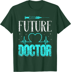 Future Doctor Medicine Med School Study Medical Student T-Shirt - T-Shirt | Forest