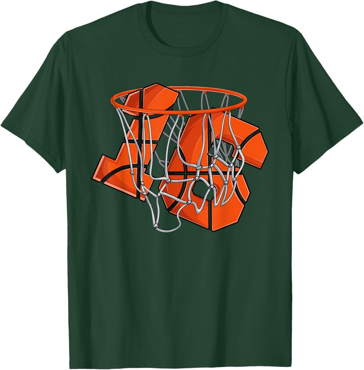 16th Birthday Basketball Shirt Kids, Boys 16 Year Old T-Shirt - T-Shirt | Forest