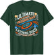 Ultimate Frisbee Dad Catching Discs Funny Graphic T-Shirt - T-Shirt | Forest