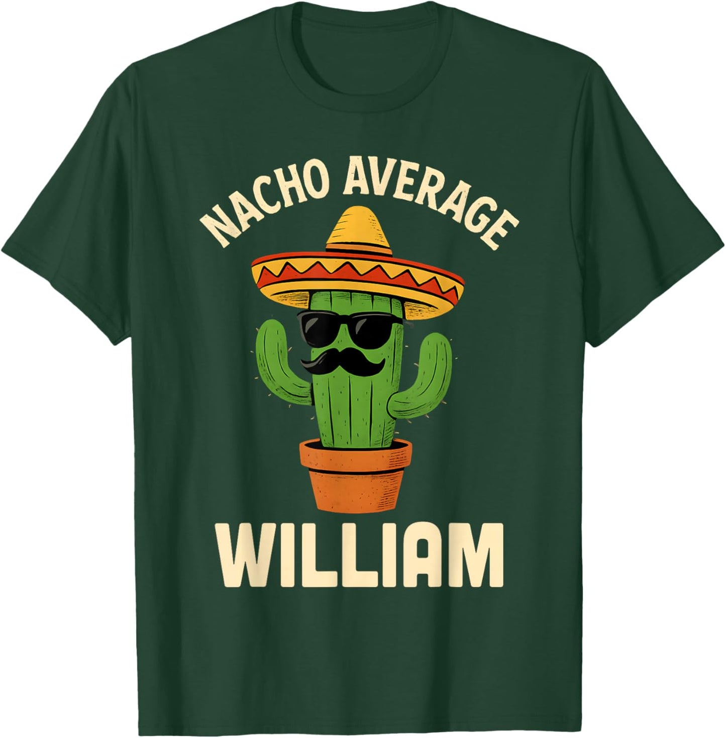 William Gifts Birthday Funny Personalized Custom Name T-Shirt - T-Shirt | Forest