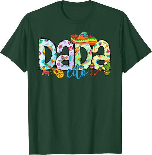 Cinco de Mayo Family Matching Shirt, Mamacita Papacito Shirt T-Shirt - T-Shirt | Forest