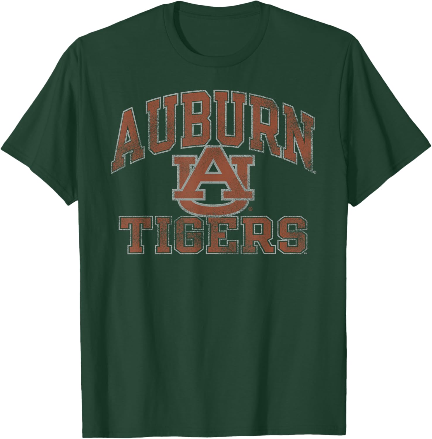 Auburn Tigers Vintage Worn Navy Officially Licensed T-Shirt - T-Shirt | Forest