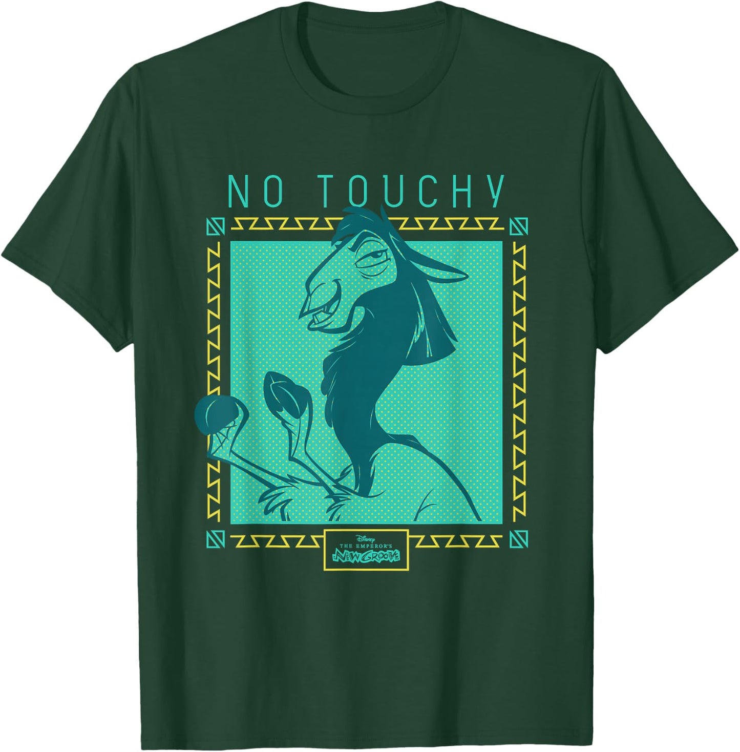 Disney The Emperor's New Groove Llama No Touchy Small T-Shirt - T-Shirt | Forest