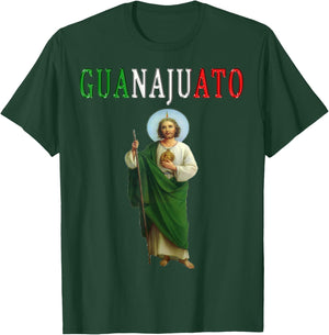 San Judas Tadeo Guanajuato Designs camisa mexican mexico T-Shirt - T-Shirt | Forest