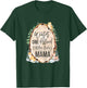 Mama Woodland Winter Onederland 1st Birthday Forest Animals T-Shirt - T-Shirt | Forest