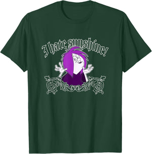 Disney The Sword in The Stone I Hate Sunshine Madam Mim Logo T-Shirt - T-Shirt | Forest