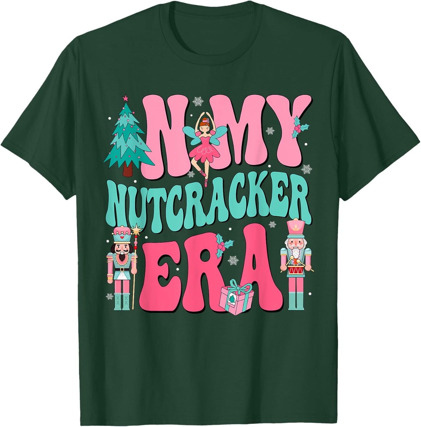 In My Nutcracker Era Pink Nutcracker Squad Christmas 2024 T-Shirt - T-Shirt | Forest
