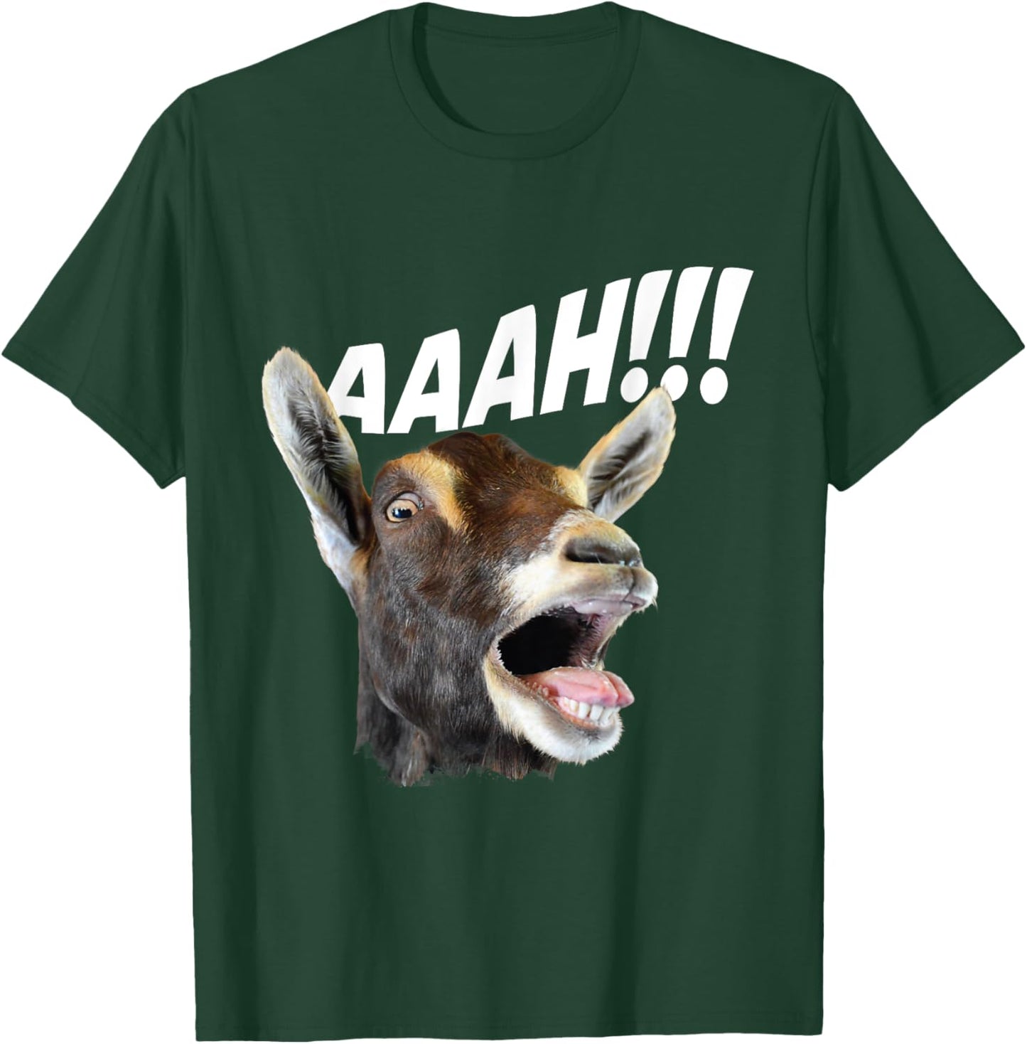 Aaah - Goat Whisperer Rancher Farm Animal Farmer Halloween T-Shirt - T-Shirt | Forest