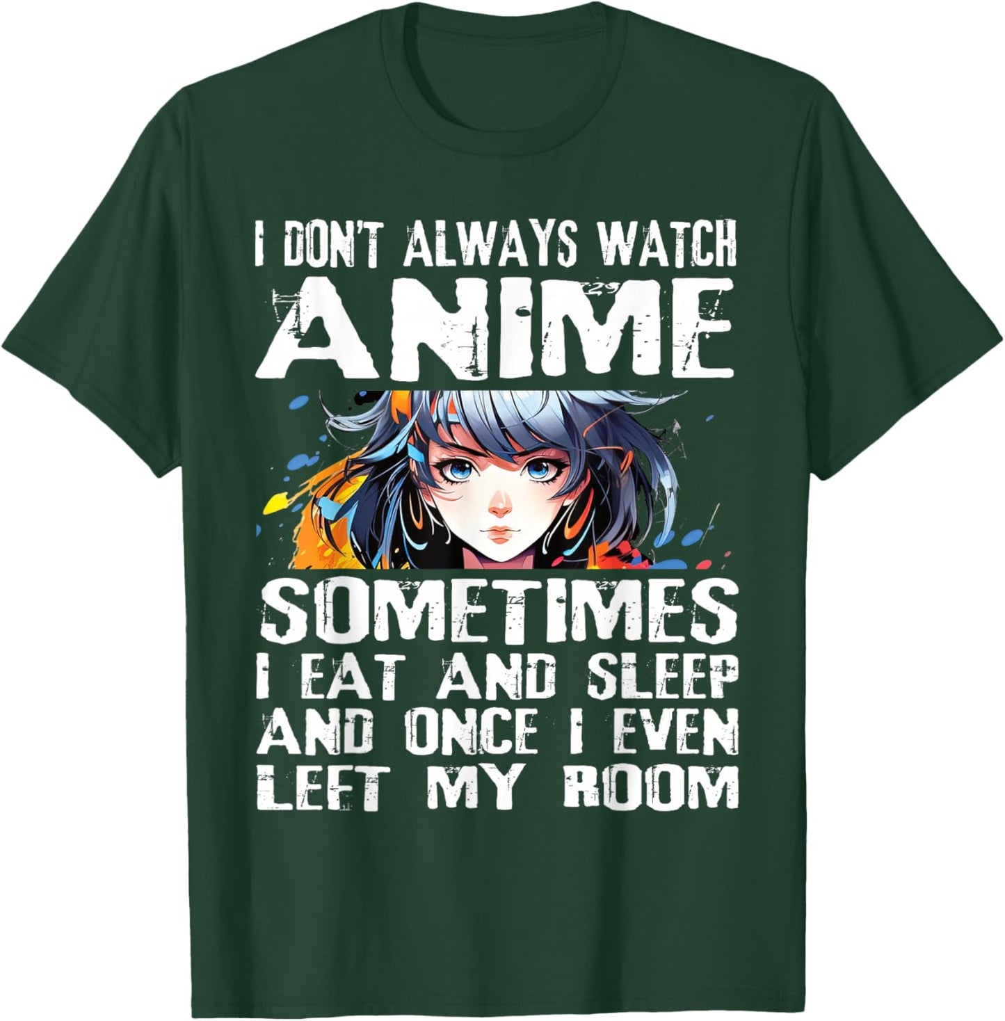Anime Idea For Teen Girls 14 To 16 Women Japanese Manga Kids T-Shirt - T-Shirt | Forest
