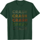 Love Heart Crash Grunge Vintage Style Black Crash T-Shirt - T-Shirt | Forest