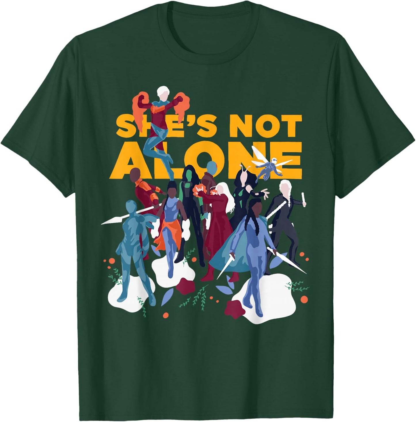Marvel Avengers: Endgame She's Not Alone T-Shirt - T-Shirt | Forest